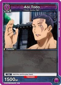 Aoi Todo (079) (Box Topper Foil) - UE03BT: Jujutsu Kaisen - Union Arena card