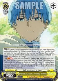 Reason to Go on a Journey, Himmel - Frieren: Beyond Journey's End - Weiss Schwarz card
