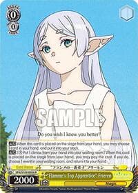"Flamme's Top Apprentice" Frieren - Frieren: Beyond Journey's End - Weiss Schwarz card