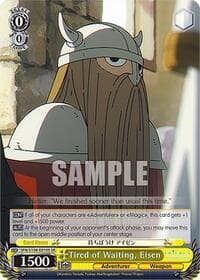 Tired of Waiting, Eisen (SR) - Frieren: Beyond Journey's End - Weiss Schwarz card