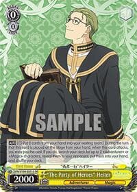 "The Party of Heroes" Heiter (SR) - Frieren: Beyond Journey's End - Weiss Schwarz card