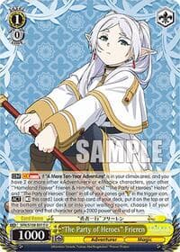 "The Party of Heroes" Frieren - Frieren: Beyond Journey's End - Weiss Schwarz card