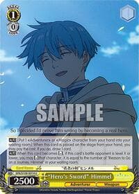 "Hero's Sword" Himmel - Frieren: Beyond Journey's End - Weiss Schwarz card