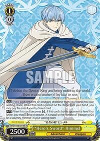 "Hero's Sword" Himmel (SR) - Frieren: Beyond Journey's End - Weiss Schwarz card