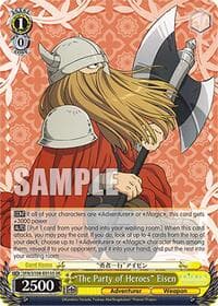 "The Party of Heroes" Eisen (SR) - Frieren: Beyond Journey's End - Weiss Schwarz card