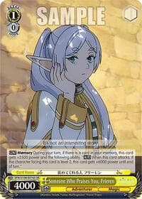 Someone Who Praises You, Frieren (SR) - Frieren: Beyond Journey's End - Weiss Schwarz card