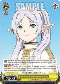 "Journey That Touches People's Hearts" Frieren - Frieren: Beyond Journey's End - Weiss Schwarz card