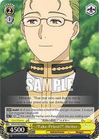 "Fake Priest?" Heiter - Frieren: Beyond Journey's End - Weiss Schwarz card