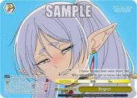 Regret (OFR) - Frieren: Beyond Journey's End - Weiss Schwarz card