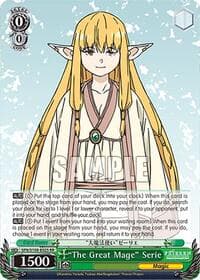"The Great Mage" Serie - Frieren: Beyond Journey's End - Weiss Schwarz card