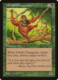 Uktabi Orangutan - Visions - Magic: The Gathering card
