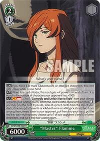 "Master" Flamme - Frieren: Beyond Journey's End - Weiss Schwarz card