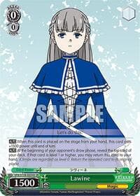 Lawine (SR) - Frieren: Beyond Journey's End - Weiss Schwarz card