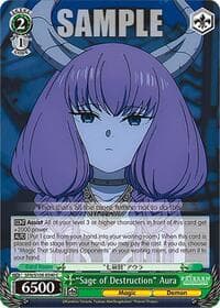 "Sage of Destruction" Aura - Frieren: Beyond Journey's End - Weiss Schwarz card