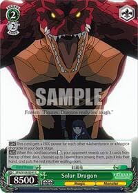 Solar Dragon - Frieren: Beyond Journey's End - Weiss Schwarz card