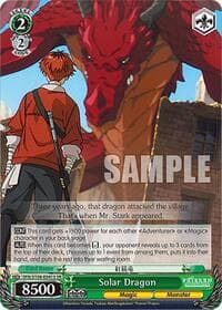 Solar Dragon (SR) - Frieren: Beyond Journey's End - Weiss Schwarz card
