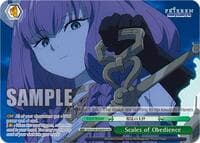 Scales of Obedience (OFR) - Frieren: Beyond Journey's End - Weiss Schwarz card