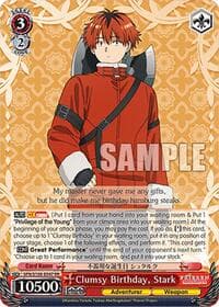 Clumsy Birthday, Stark - Frieren: Beyond Journey's End - Weiss Schwarz card