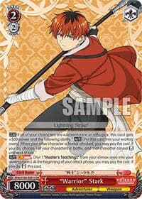 "Warrior" Stark (SR) - Frieren: Beyond Journey's End - Weiss Schwarz card
