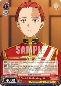 Social Gathering, Stark - Frieren: Beyond Journey's End - Weiss Schwarz card