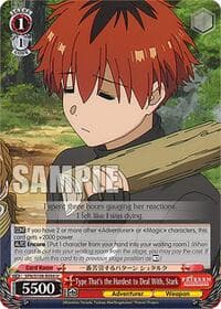 Type That's the Hardest to Deal With, Stark - Frieren: Beyond Journey's End - Weiss Schwarz card