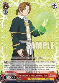 Going on a New Journey, Sein - Frieren: Beyond Journey's End - Weiss Schwarz card