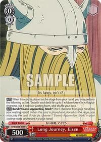 Long Journey, Eisen - Frieren: Beyond Journey's End - Weiss Schwarz card