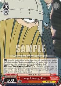 Long Journey, Eisen (SR) - Frieren: Beyond Journey's End - Weiss Schwarz card