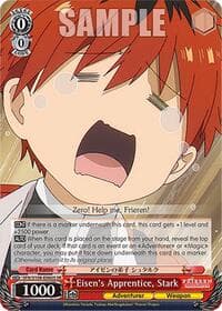 Eisen's Apprentice, Stark (SR) - Frieren: Beyond Journey's End - Weiss Schwarz card