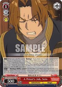 A Priest's Job, Sein (SR) - Frieren: Beyond Journey's End - Weiss Schwarz card