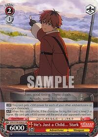He's Just a Child... Stark (SR) - Frieren: Beyond Journey's End - Weiss Schwarz card