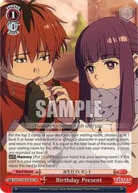 Birthday Present (SR) - Frieren: Beyond Journey's End - Weiss Schwarz card