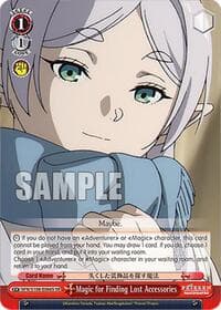 Magic for Finding Lost Accessories (SR) - Frieren: Beyond Journey's End - Weiss Schwarz card