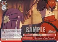 Privilege of the Young - Frieren: Beyond Journey's End - Weiss Schwarz card