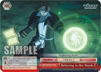 Believing in Her Words - Frieren: Beyond Journey's End - Weiss Schwarz card