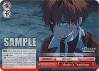 Master's Teachings - Frieren: Beyond Journey's End - Weiss Schwarz card