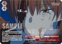 Master's Teachings (OFR) - Frieren: Beyond Journey's End - Weiss Schwarz card