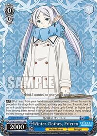Winter Clothes, Frieren - Frieren: Beyond Journey's End - Weiss Schwarz card