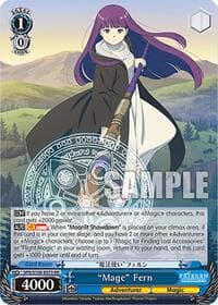 "Mage" Fern - Frieren: Beyond Journey's End - Weiss Schwarz card