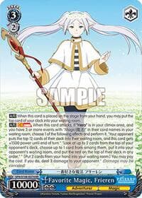 Favorite Magic, Frieren - Frieren: Beyond Journey's End - Weiss Schwarz card