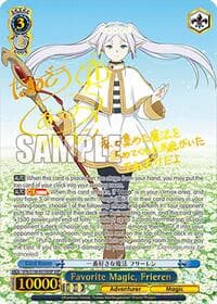 Favorite Magic, Frieren (SSP) (Gold Stamp) - Frieren: Beyond Journey's End - Weiss Schwarz card