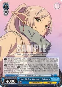 An Older Woman, Frieren (SR) - Frieren: Beyond Journey's End - Weiss Schwarz card