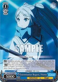 Extermination Request, Frieren - Frieren: Beyond Journey's End - Weiss Schwarz card