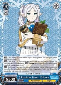 Precious Items, Frieren - Frieren: Beyond Journey's End - Weiss Schwarz card