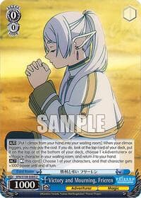 Victory and Mourning, Frieren - Frieren: Beyond Journey's End - Weiss Schwarz card