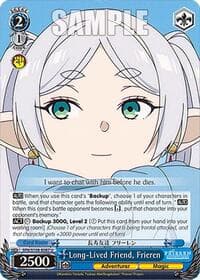 Long-Lived Friend, Frieren - Frieren: Beyond Journey's End - Weiss Schwarz card