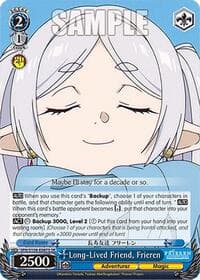 Long-Lived Friend, Frieren (SR) - Frieren: Beyond Journey's End - Weiss Schwarz card
