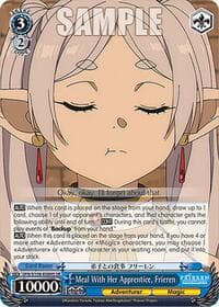 Meal With Her Apprentice, Frieren (SR) - Frieren: Beyond Journey's End - Weiss Schwarz card