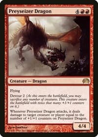 Preyseizer Dragon - Planechase 2012 - Magic: The Gathering card