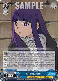 Tailing, Fern - Frieren: Beyond Journey's End - Weiss Schwarz card